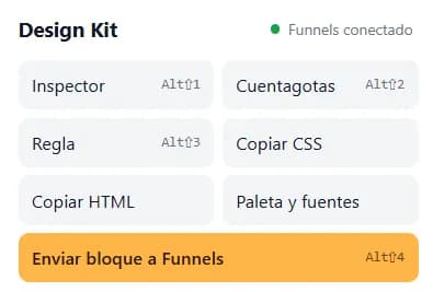 Captura de Design Kit